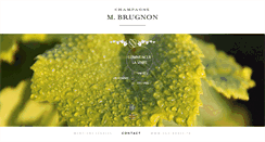 Desktop Screenshot of champagne-brugnon.com